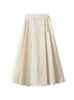 Chinese National Wind Jacquard High Waist Skirt