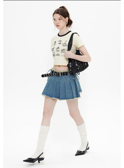 Round Neck and Short Sleeves T-shirt