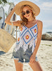 Hook Blouse Openwork Bikini Beach Shirt