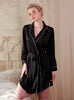 Silk-like Bathrobe Pajamas