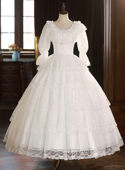 Ball Gown Tulle Lace Wedding Dress