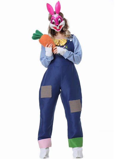 Halloween Costume Rabbit Mask Party Clothes