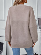 Casual Loose Knit Sweater Cardigan Coat