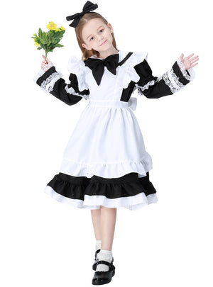 Girl Alice Maid Halloween Costume