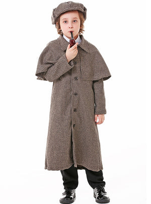 Children's Detective Costume Game Role-playing Cosplay