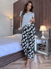 Short-sleeved Print Trousers Pajamas Suit