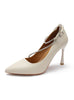 Pointed Shallow Drilling Stilettos High Heels