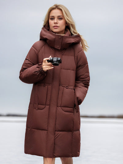 Medium and Long Loose Padded Warm Coat