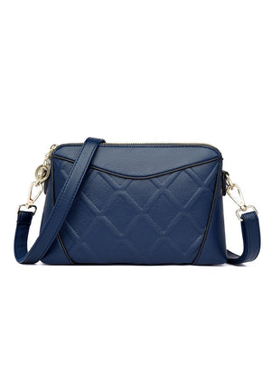 Shoulder Slung Rhombic Bag