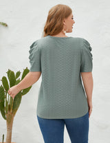 Loose Round Neck Short Sleeve T-shirt