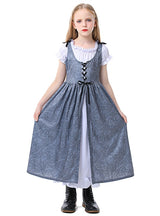 Children's Palace Dark Pattern Two-piece Dress Cosplay