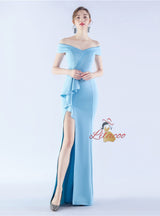 Mermaid Off the Shoulder Prom Dress