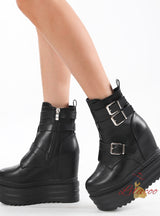 High-heeled Thick Soles Boots Shoes