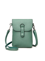 Coin Purse Slung Solid Color Mini Shoulder Bag