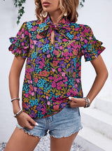 Printed National Style Shirt