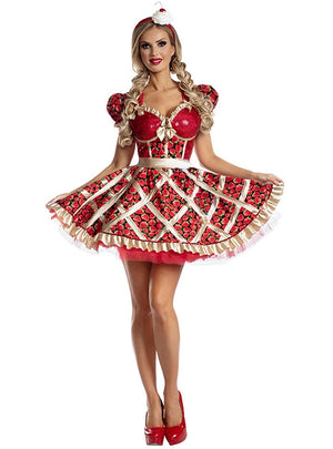 Halloween Strawberry Dress Cosplay
