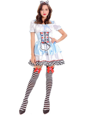 Dream Wonderland Alice Maid Queen of Hearts Cosplay