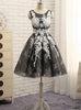 Tulle Lace Appliques Homecoming Dress