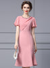 Pink Beading Mother Of The Bride Dress