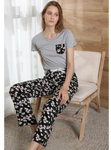 Short-sleeved Trousers Ladies' Household Clothes