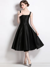 Vintage Sling Slim Waist Sress