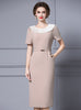 Short Sleeve Mother Of The Bride Dress
