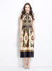 Palace Retro Print Long Dress