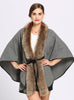Belt Cardigan Shawl Woolen Coat