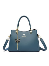 Large Capacity Solid Color Shoulder Bag