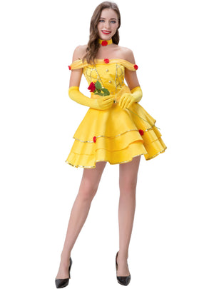 Snow White Fairy Tale dress Halloween Costume