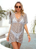 Beach Gradually Hollowed-out Knitted Cover Up