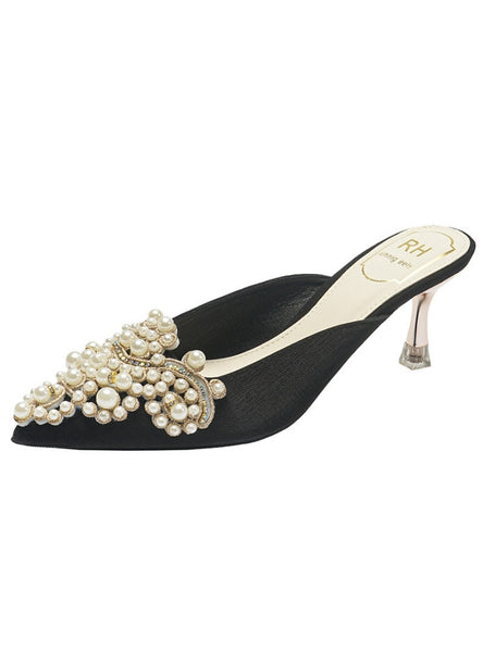 Thin-heeled Pointed Shallow Shouth Slipper
