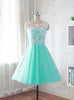 Women Tulle Lace Homecoming Dress