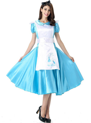 Halloween Alice Wonderland Maid Dress