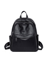 Large-capacity Travel Soft Leather Backpack