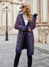 Cardigan Fashion Color Sweater Coat
