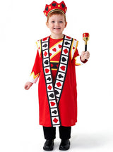 Poker Kingdom Red King Costume Set