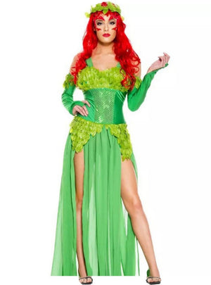Halloween Green Dryad Dress
