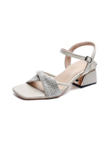 Open-toed Thick Heels Sandals