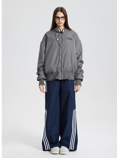 Loose Coat Jacket Both Sides Wear