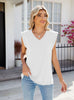 V-neck Loose Short-sleeved Vest T-shirt