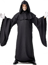 Halloween Dark Evil Spirit Black Robe Cosplay