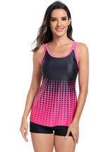 Gradient Split Swimsuit Bikini