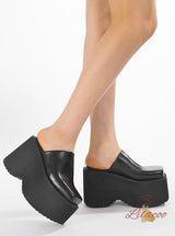 Platform Ultra-high Heel Slippers