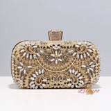 Vintage Banquet Diamond-encrusted Dinner Bag