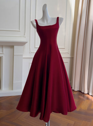 Retro Suspender Hepburn Dress