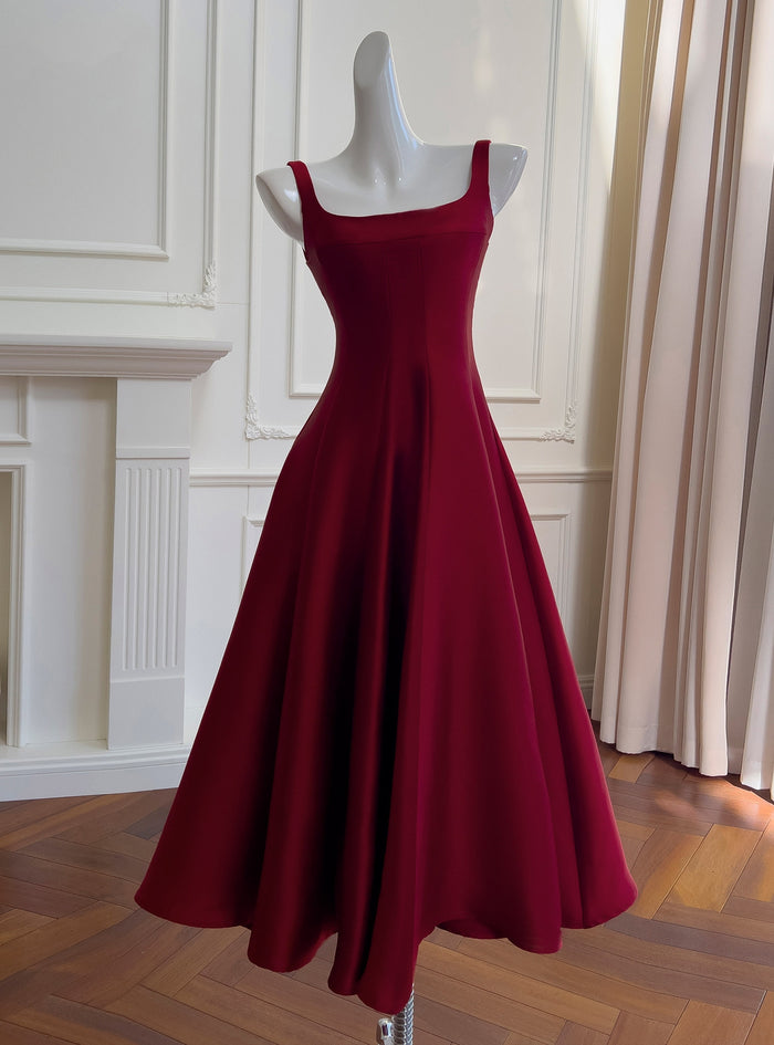 Retro Suspender Hepburn Dress