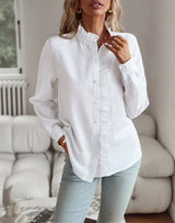 Women Long-sleeved Shirt Top