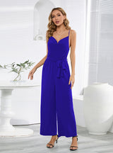 Sexy Sleeveless Suspender Backless Jumpsuit