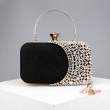Diamond-encrusted Dinner Bag Retro Banquet Bag